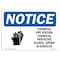 Signmission OSHA Sign, Chemical PPE Station Chemical With, 10in X 7in Rigid Plastic, 10" W, 7" H, Landscape OS-NS-P-710-L-10563 - alternate 1